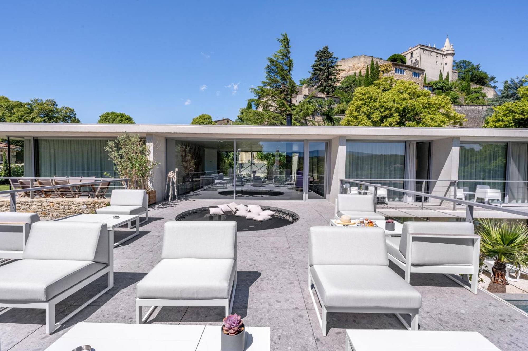 Le Pavillon M, Chambres D'Hotes De Luxe Avec Piscine & Spa Grignan Exterior foto