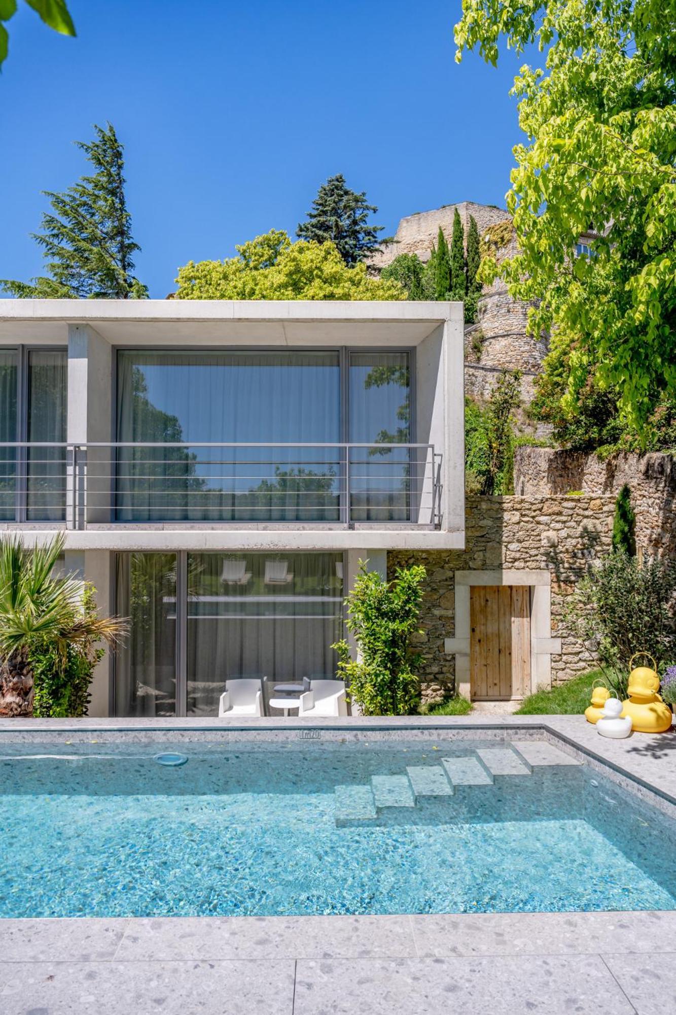 Le Pavillon M, Chambres D'Hotes De Luxe Avec Piscine & Spa Grignan Exterior foto